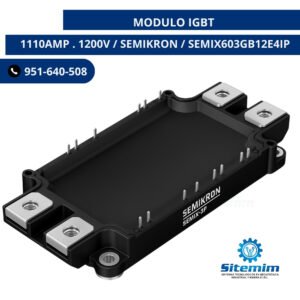 MODULO IGBT 1110AMP . 1200V / SEMIKRON / SEMIX603GB12E4IP