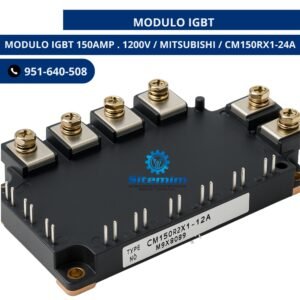MODULO IGBT 150AMP . 1200V / MITSUBISHI / CM150RX1-24A