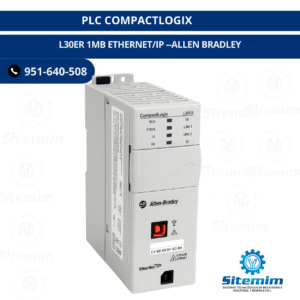 PLC COMPACTLOGIX L30ER 1MB ETHERNET/IP --ALLEN BRADLEY